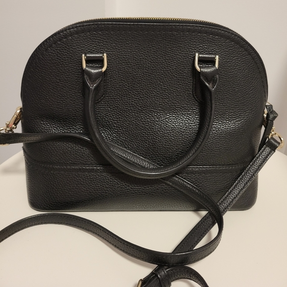 KATE SPADE New York - Carli Mccall Street Leather Satchel (black) - Picture 2 of 4